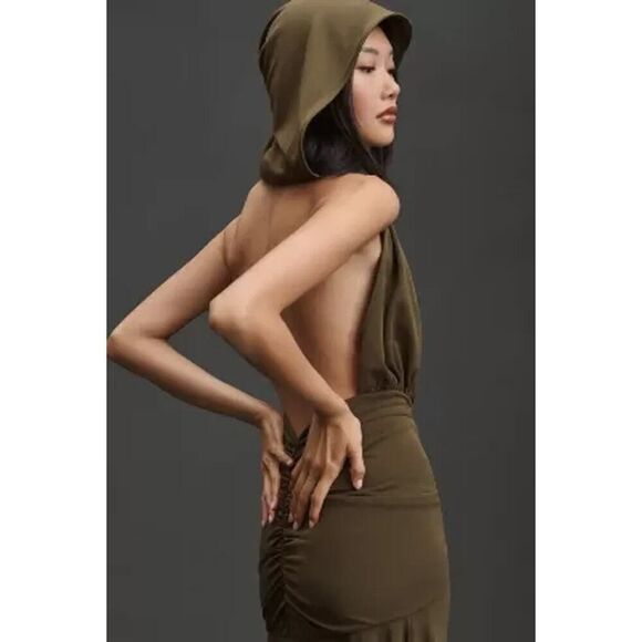 Ronny kobo Hunter Dress in Fern Large - Picture 7 of 15